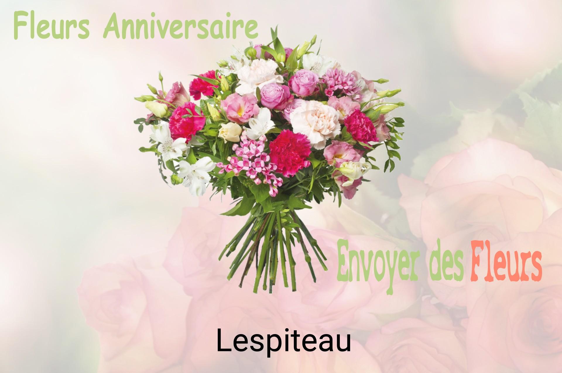 Bouquet de fleurs d’anniversaire livré à Lespiteau
