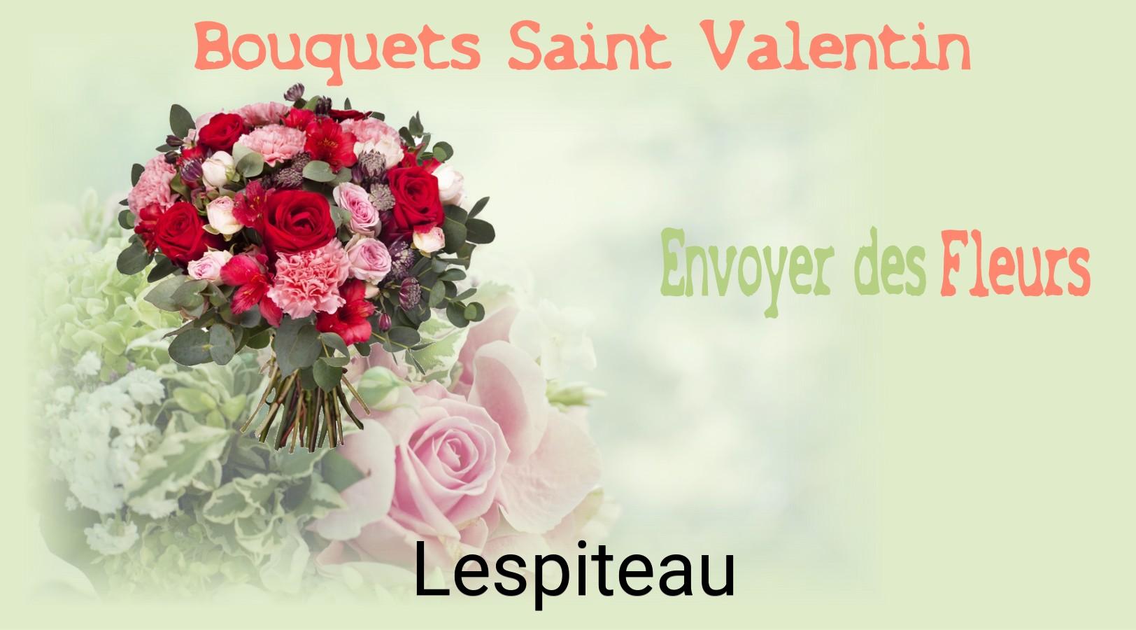 Roses de Saint-Valentin livrées à Lespiteau
